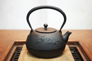 南部鉄器 鉄瓶 平成丸馬肌 1L