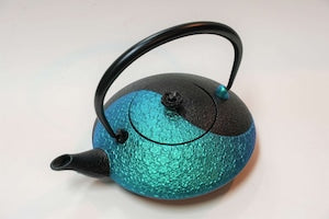南部鉄器 鉄瓶 陰陽 翡翠(カワセミ) 0.75L