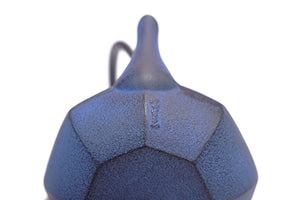 南部鉄器 鉄瓶 みやび 青 0.4L