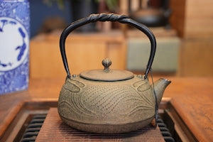 南部鉄器 鉄瓶 蜻蛉 大 ひさご色 1.2L