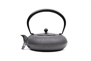 南部鉄器 鉄瓶 立目 黒 0.8L