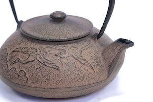南部鉄器 鉄瓶 鶴 0.5L