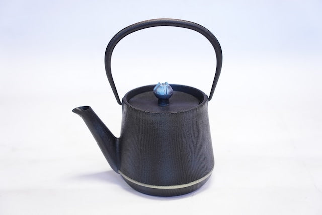 南部鉄器 鉄瓶 ウッドグレイン ワスレナグサ 0.6L