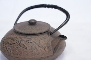 南部鉄器 鉄瓶 鶴 0.5L