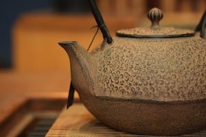 南部鉄器 鉄瓶 梅丸子 ひさご色 1.2L