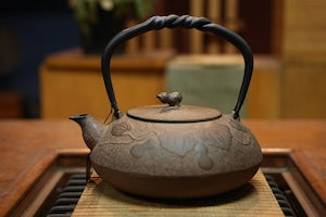 南部鉄器 鉄瓶 ひさご 大 ひさご色 1.2L